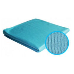 Mikrofibra do szyb 40x40 cm, 240 g/m2, niebieska