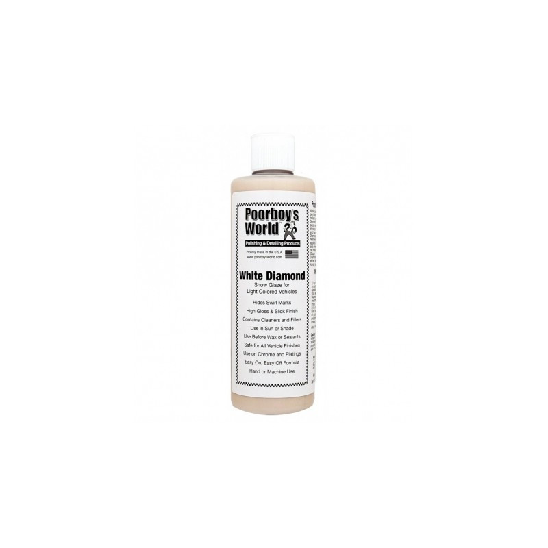 POORBOY'S WORLD White Diamond Show Glaze 946ML