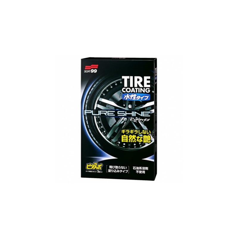 SOFT99 Water-Based Tire Coating �PURE SHINE�