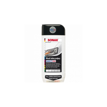 Sonax wosk koloryzujacy NANO PRO 250ml bialy