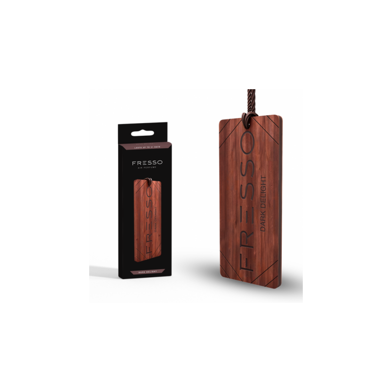 Fresso Dark Delight - drewniana zawieszka zapachowa