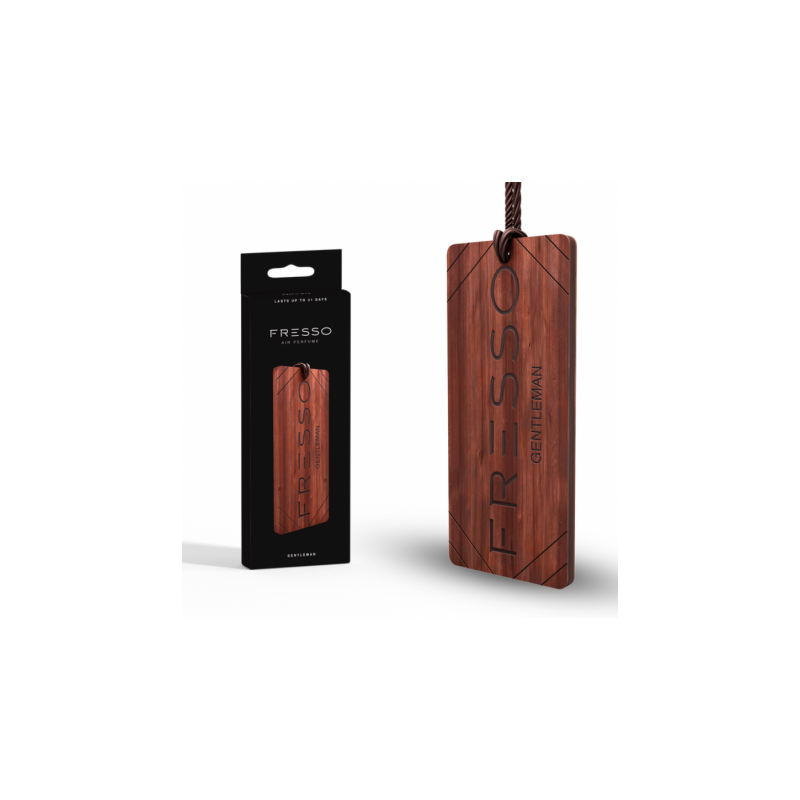 Fresso Gentleman - drewniana zawieszka zapachowa
