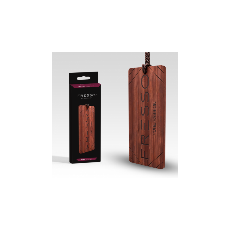 Fresso Pure Passion - drewniana zawieszka zapach