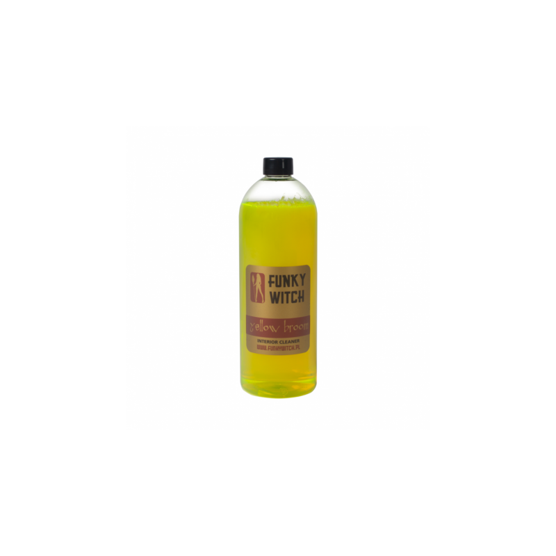 Funky Witch Yellow Broom Interior Cleaner 500ml