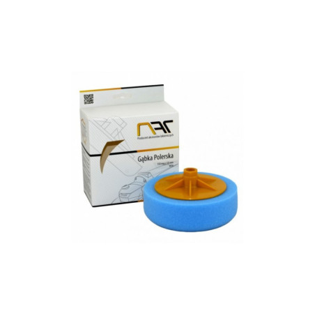 NAT Gabka Polerska Niebieska 150mm z gwintem M14
