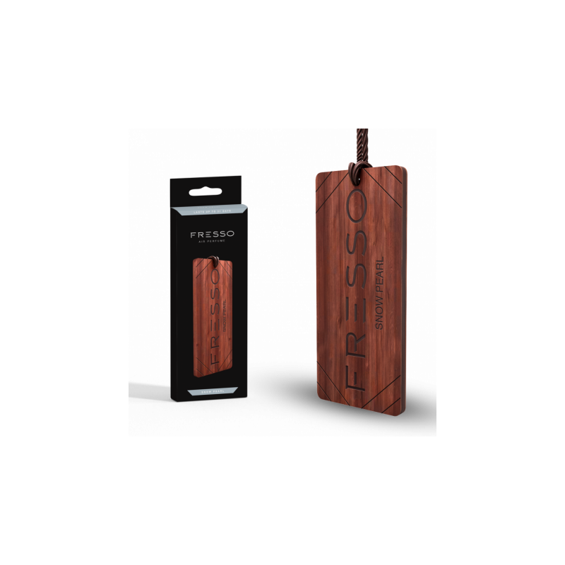 Fresso Snow Pearl - drewniana zawieszka zapachowa