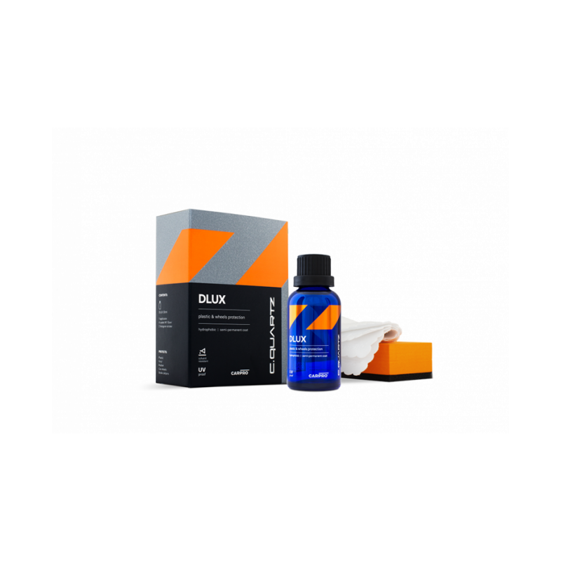 CarPro DLUX KIT Powloka Na Plastiki, Felgi